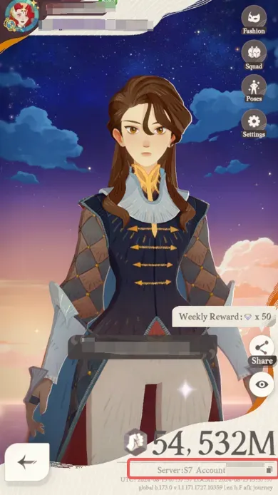 How to find AFK Journey Account ID in profile