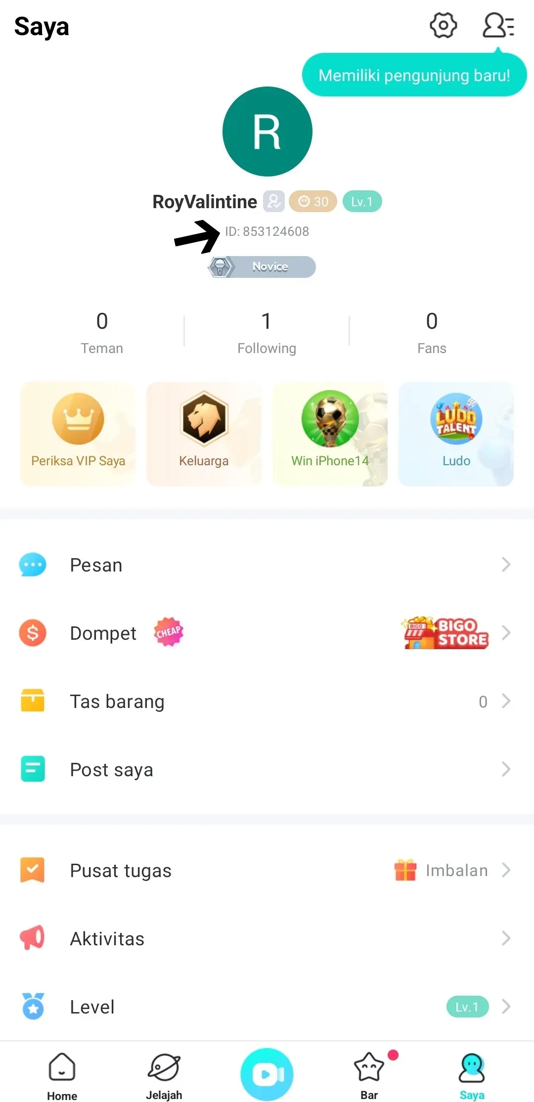 How to find Bigo Live ID