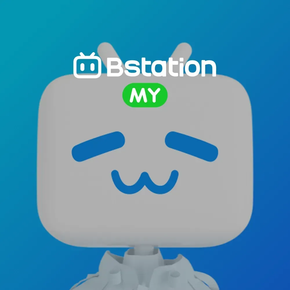 Menu tebus kod dalam aplikasi Bstation