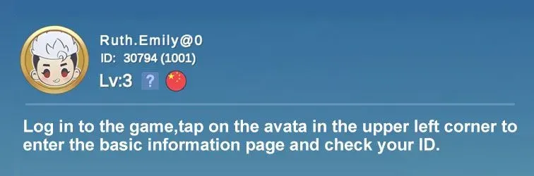 Magic Chess: Go Go profile screen showing the User ID and Zone ID