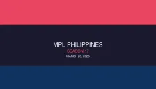 MPL Philippines Season 17 Simula Na: Bagong Era ng Mobile Legends Esports sa Pilipinas