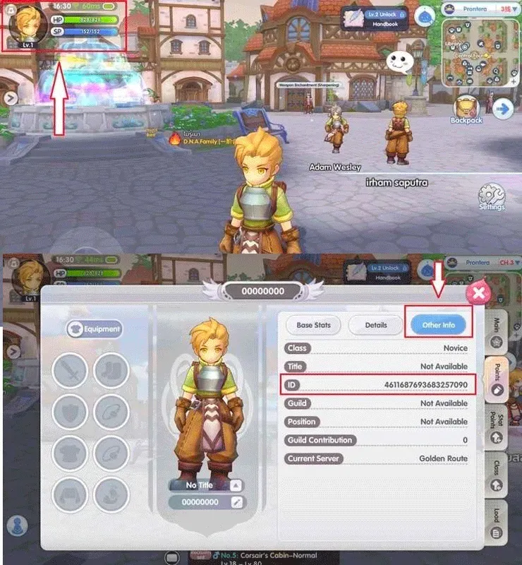 How to find your Role ID in Ragnarok X: Next Generation
