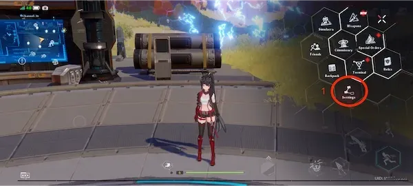 How to find your Tower of Fantasy (SEA) User ID in the main menu